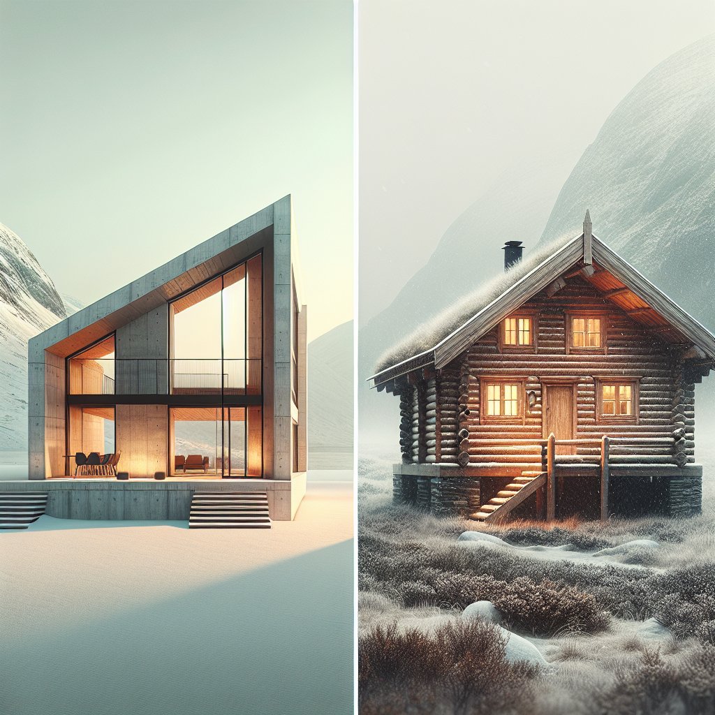 Moderne Hytte vs. Tradisjonell Hytte: Hva Passer Deg?